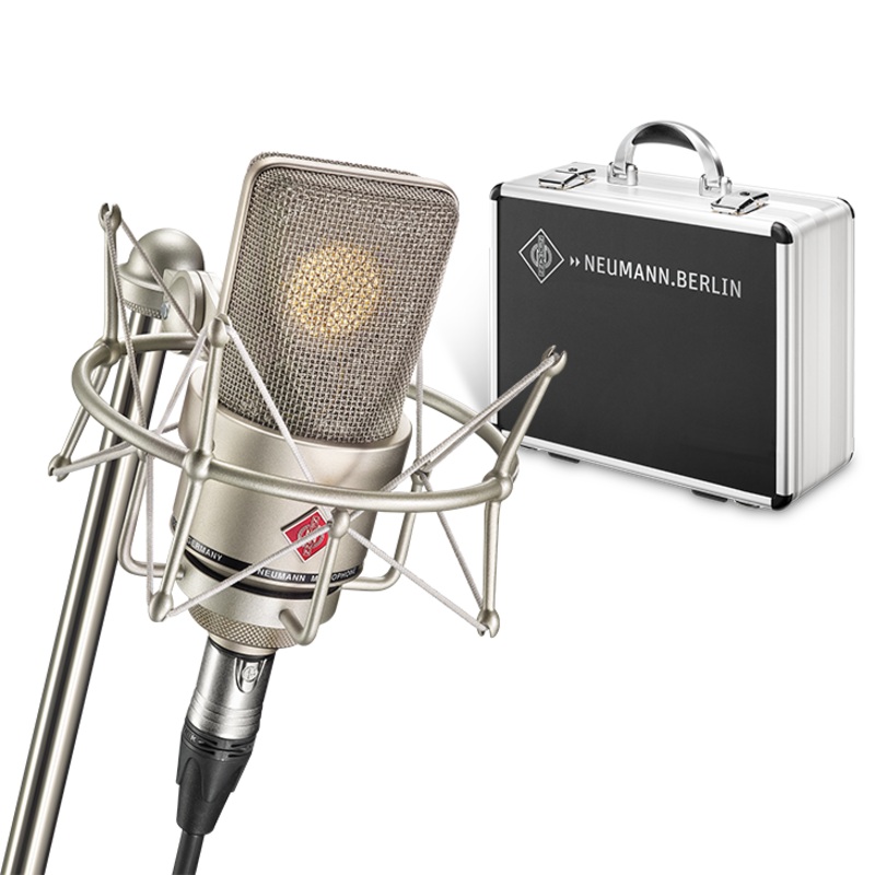 Neumann TLM 103 mt Mono Set Large Diaphragm Condenser Microphone Nickel – 008508