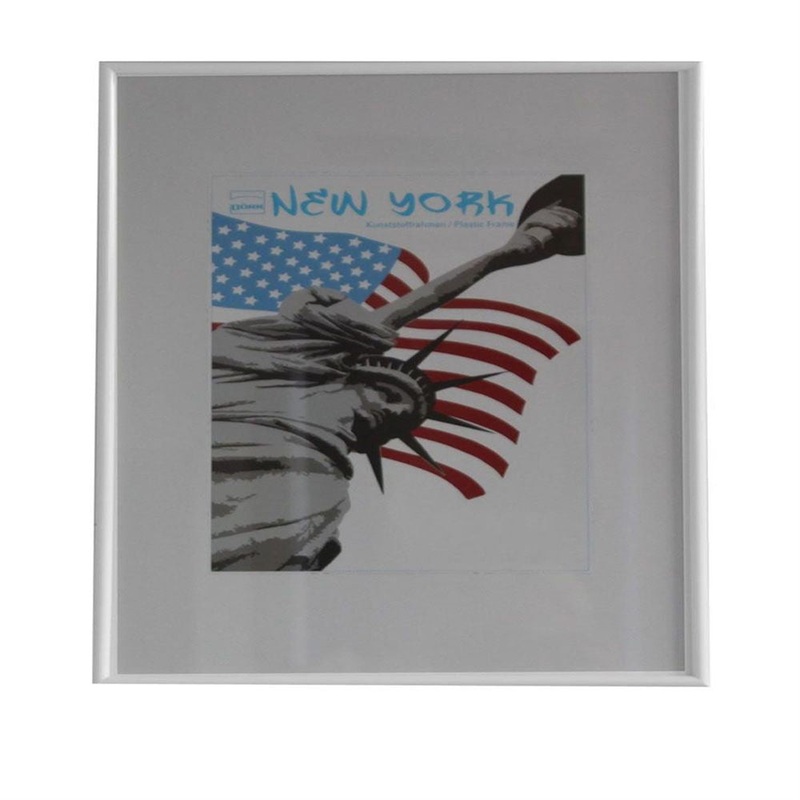 New York White Photo Frame – 40x40cm