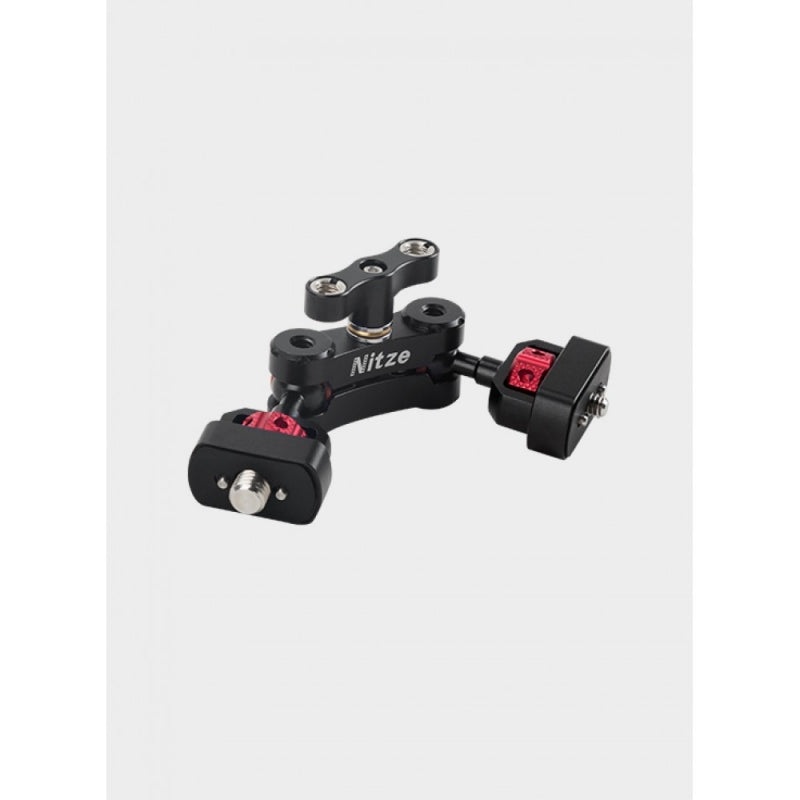 Nitze Bras magique double rotule (1/4″-20 vers 3/8″-16 avec goupilles de positionnement ARRI)