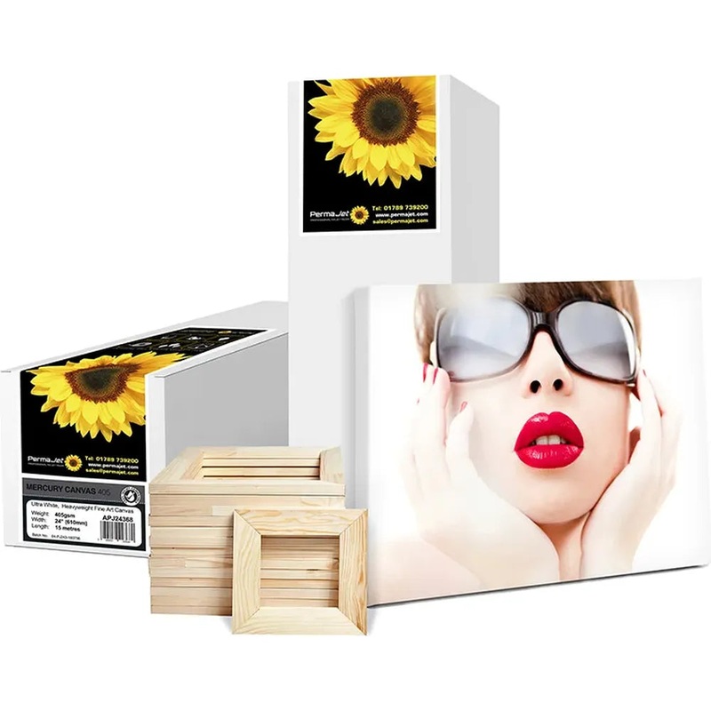 PermaJet Mercury Ultra White Matt Canvas 405 Roll Paper 36″ – 15 Metres