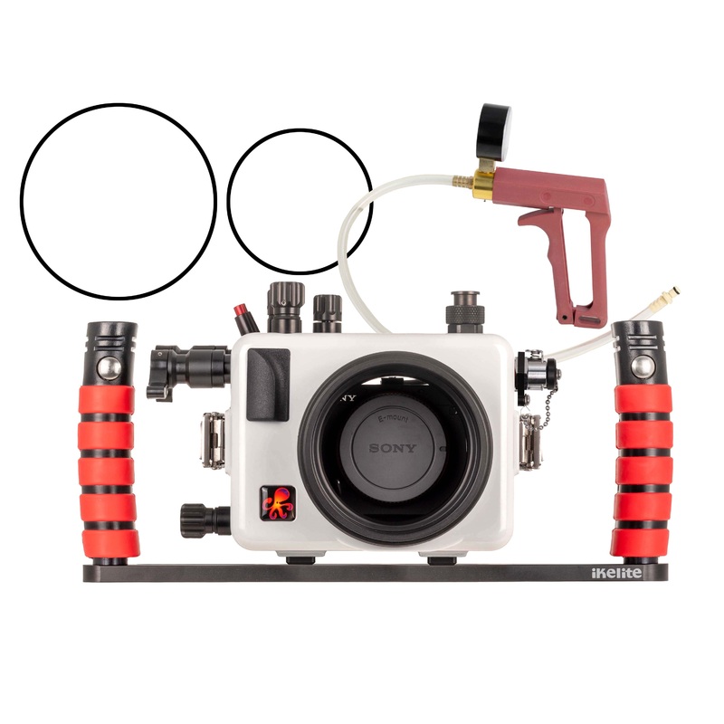 200DLM/A Underwater Housing for Sony Alpha a7C II, a7CR Deluxe Version with Handles & Vacuum System