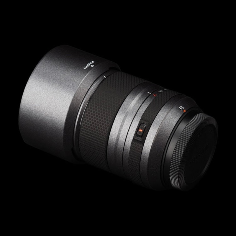 FUJIFILM XF 33mm F1.4 R LM WR Lens Skin Brushed Black