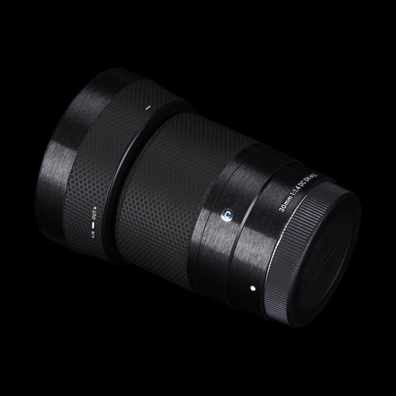 SIGMA 30mm F1.4 DC DN Contemporary (SONY E-mount) Lens Skin Brushed Black