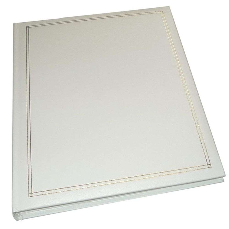Walther Monza White Self Adhesive Photo Album – 30 Sides