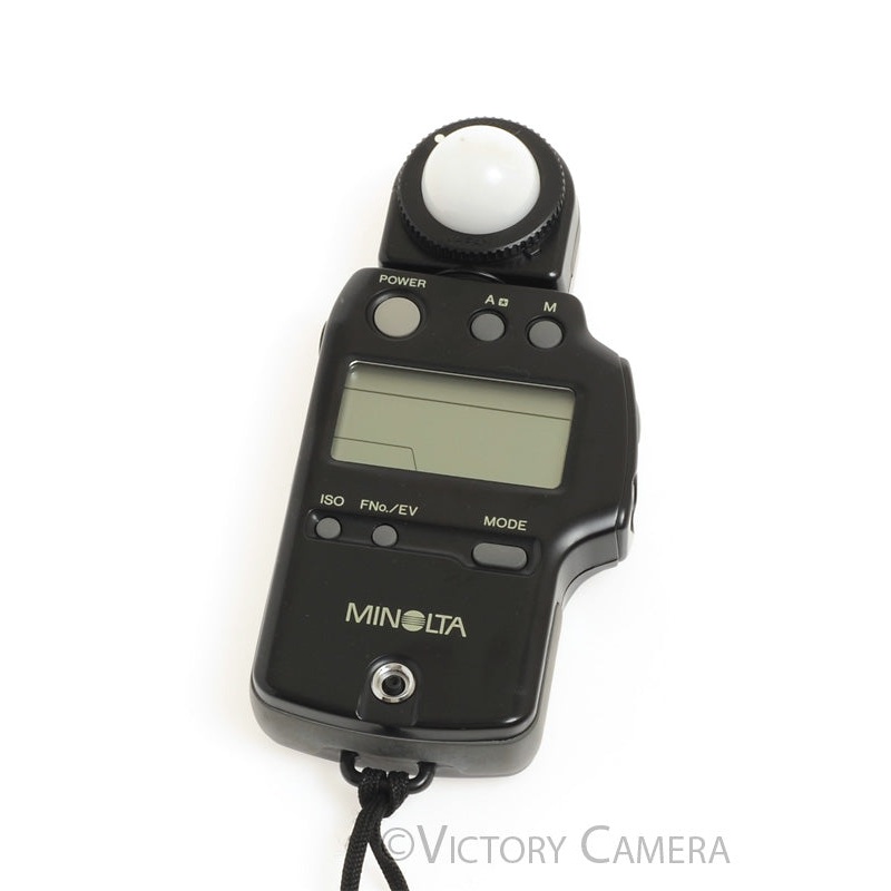 Minolta Auto Meter IV F Light Meter / Flash Meter w/ Case [EXC]