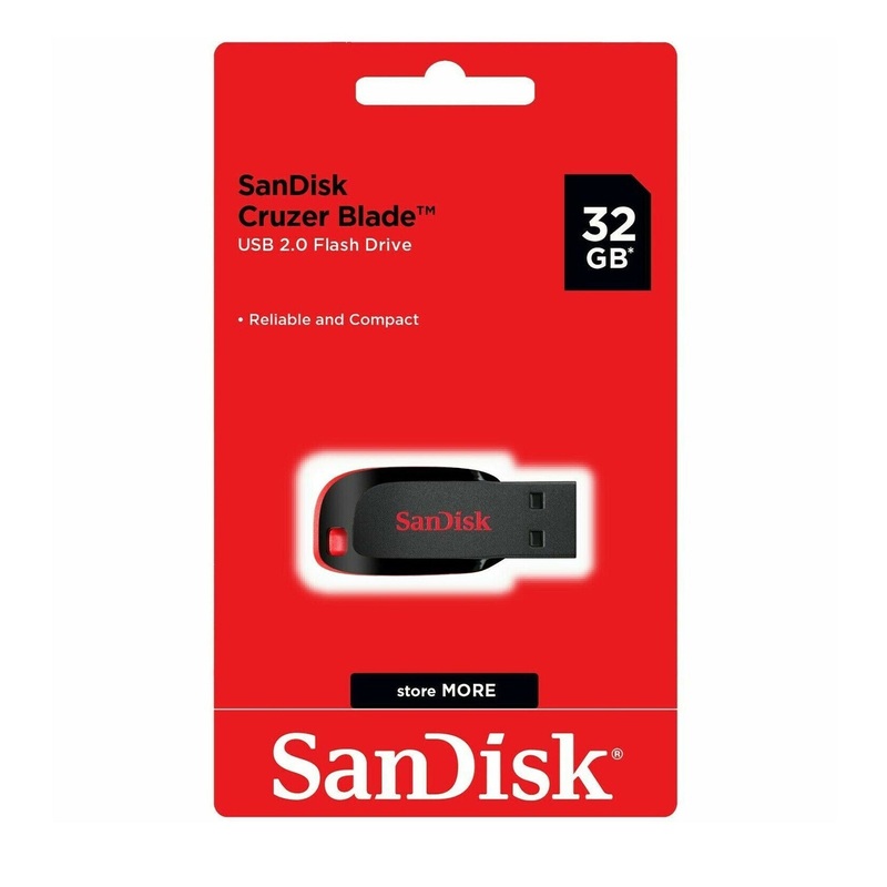 SanDisk Cruzer Blade 32GB USB 2.0 Flash Drive