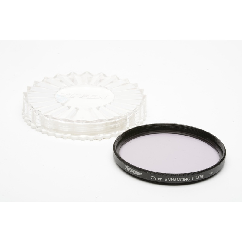 Tiffen 77mm Enhancing Filter in jewel case – very clean