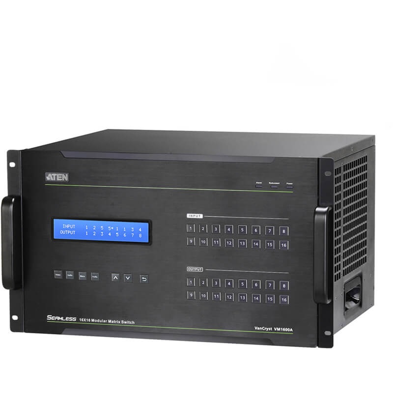 ATEN VM1600A 16 x 16 Modular Matrix Switch – ATENVM1600A