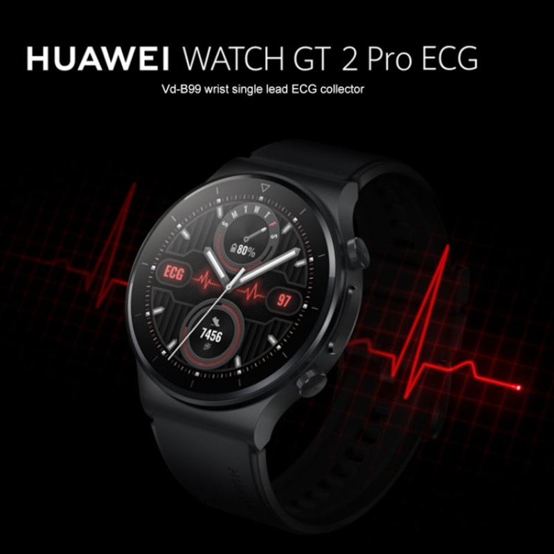 Huawei Watch GT 2 Pro 46mm GPS ECG Version Black