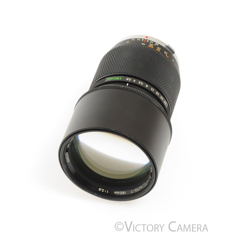 Olympus Zuiko 180mm f2.8 Auto-T Telephoto Prime Lens for OM-System [GOOD]