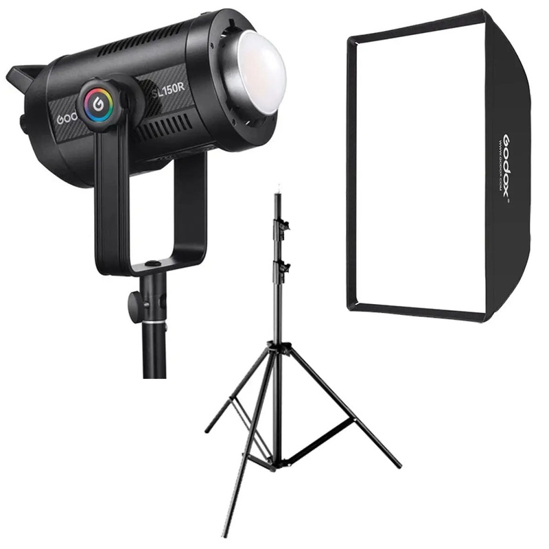 Godox Livestream Package – RGB (Godox SL150R + Lightstand 260T + SB-USW6090)