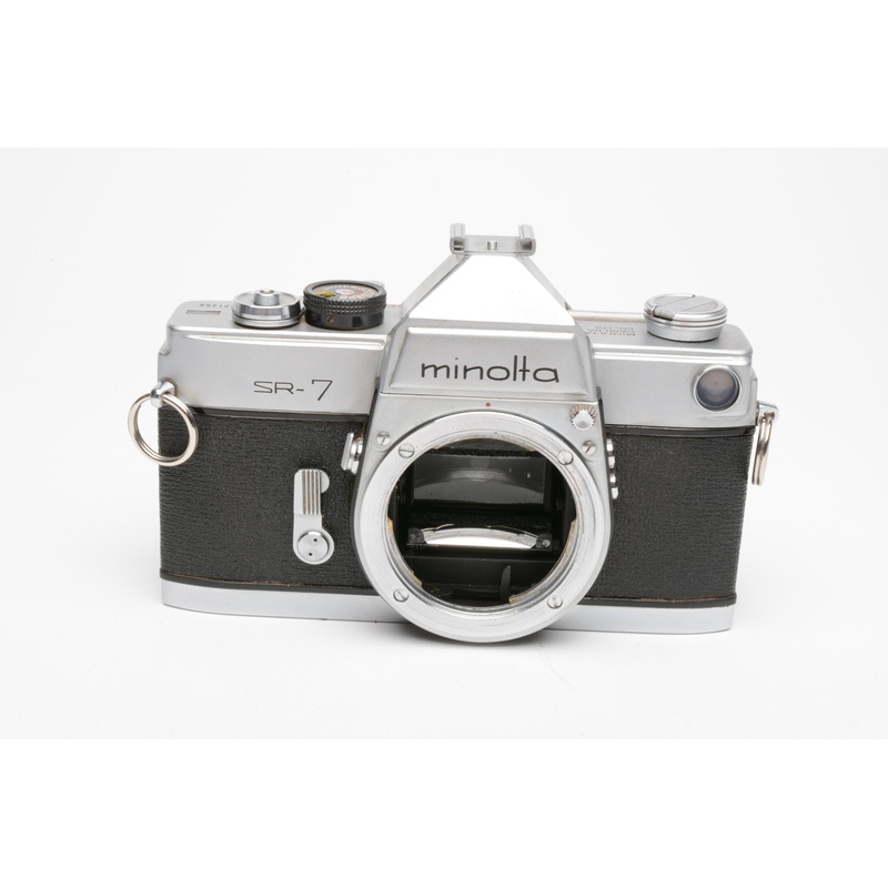 Minolta SR-7 35mm SLR Body, tested, working meter, clean, nice! New seals
