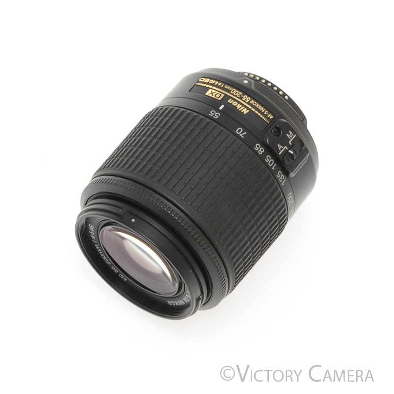Nikon Nikkor AF-S 55-200mm f4-5.6 G ED DX VR Telephoto Zoom Lens  [EXC+]