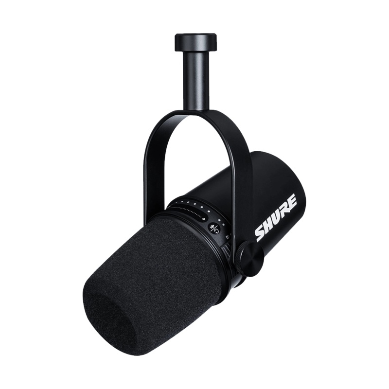 Shure MV7 Podcast Microphone (Black)
