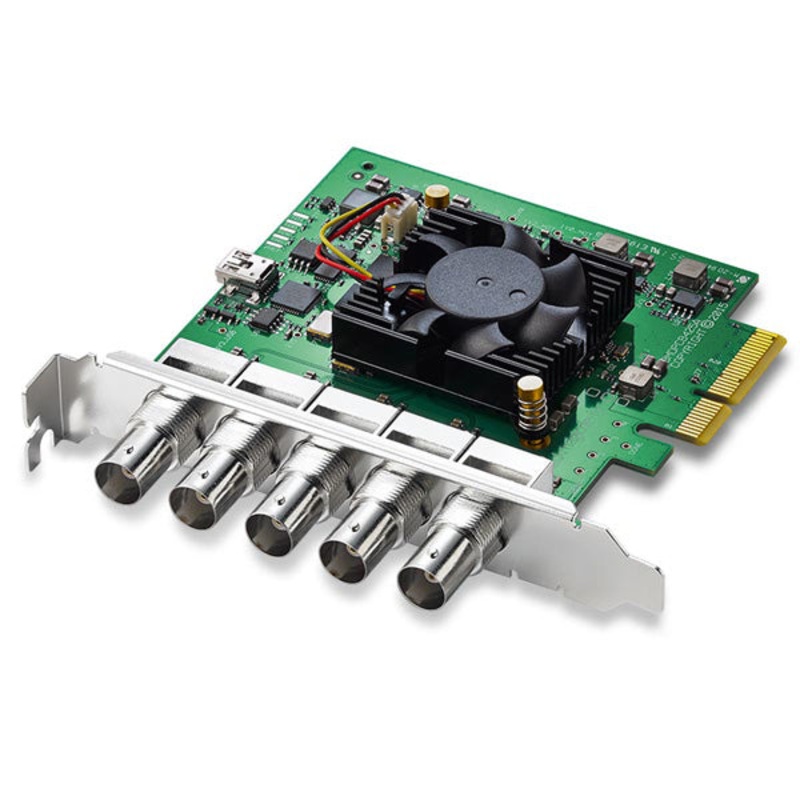 Blackmagic Design Decklink Duo 2 4-Channel HD and UltraHD SDI Capture Card – BDLKDUO2