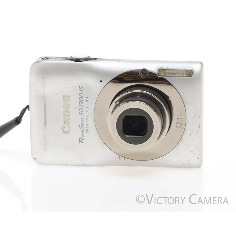 Canon PowerShot SD1300 IS Digital ELPH 12MP Compact Digital Camera  [GOOD]
