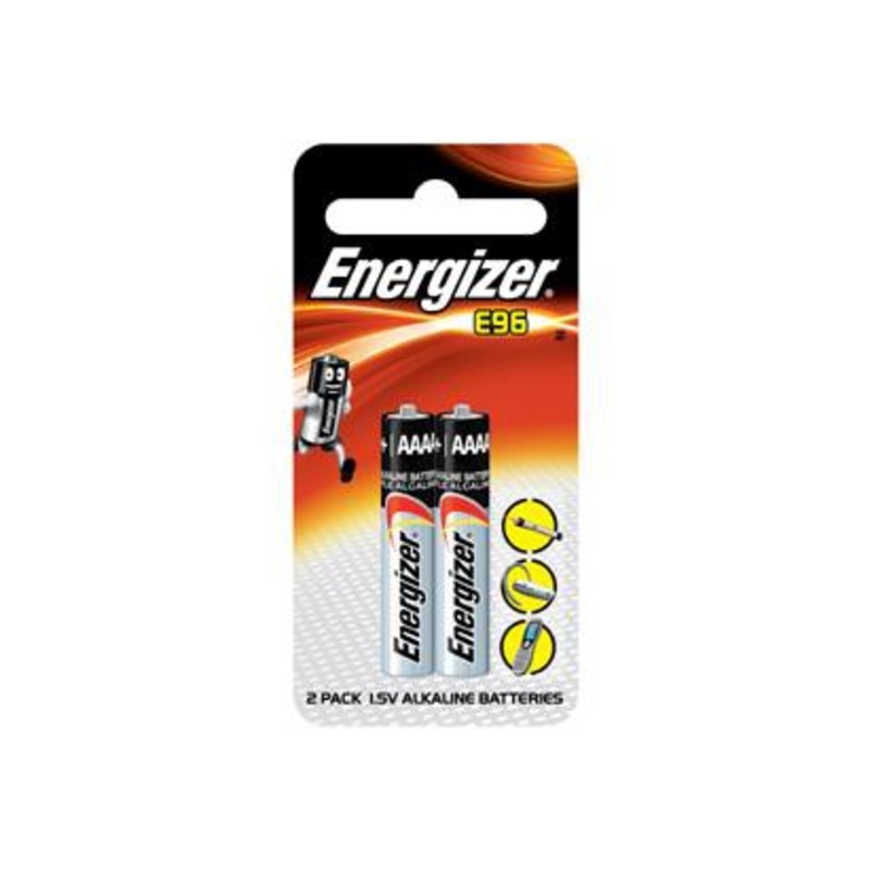 Energizer E96BP2 1.5v Alkaline AAAA Battery
