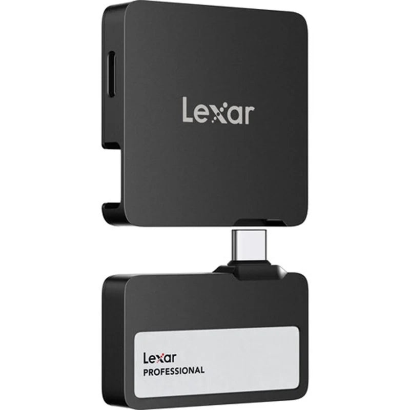 Lexar Go Portable SSD SL400 2TB including Hub Black