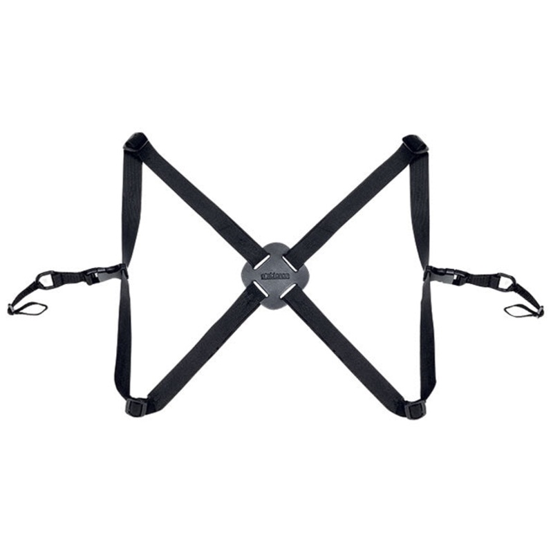 OPTICRON 25MM ELASTIC & LEATHER BINOCULAR HARNESS (31097)