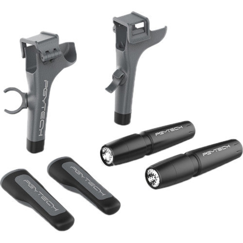 PGYTECH Landing Gear Extensions and LED Headlamp Set For Mavic 2 – P-HA-030
