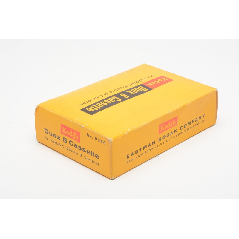 Kodak Duex 8 cassette for Electric 8 cameras (New in box) D360