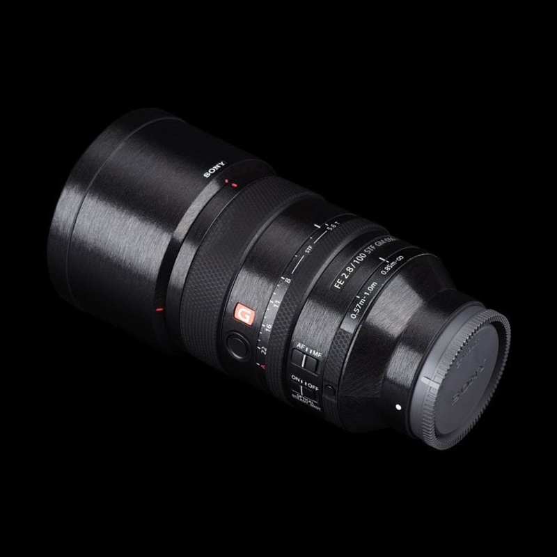 SONY FE 100mm STF GM Lens Skin Brushed Black