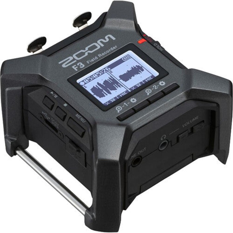 Zoom F3 2-Input / 2-Track Portable Field Recorder – ZF3