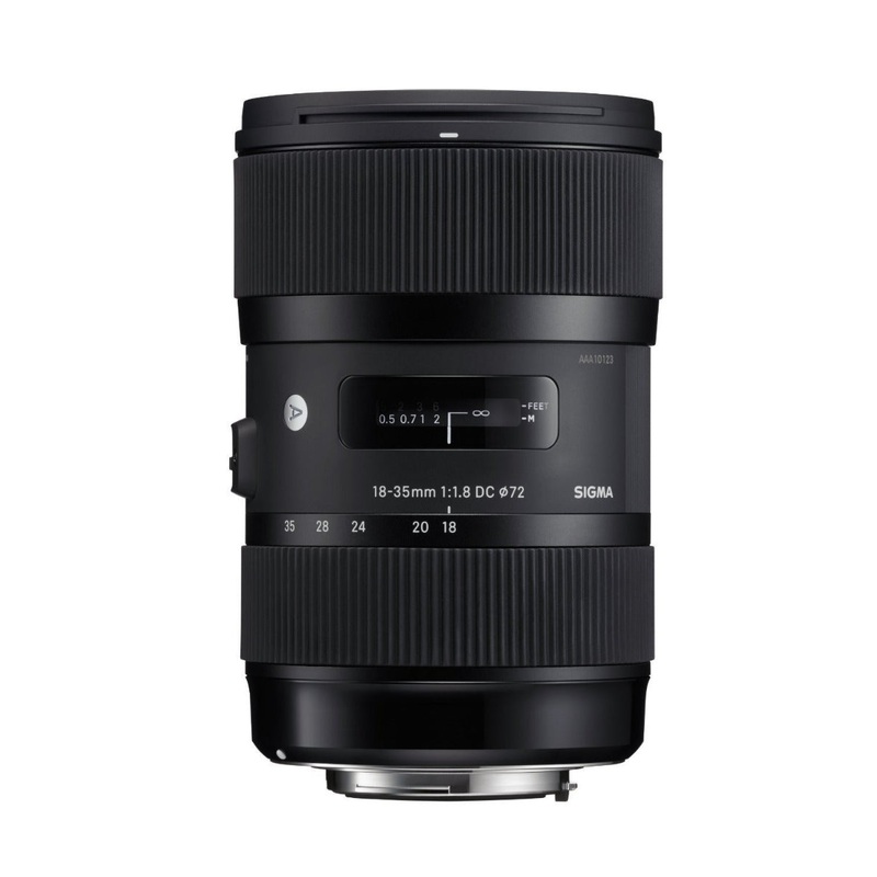 CLEARANCE Sigma 18-35mm f1.8 DC HSM Canon Fit Lens