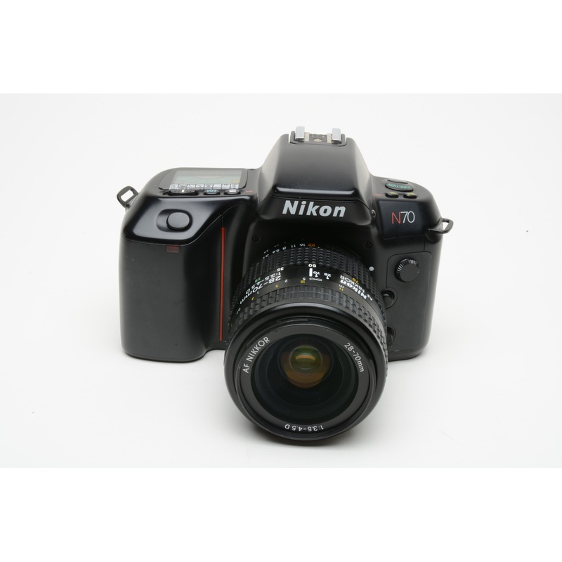 Nikon N70 35mm SLR w/AF 28-70mm F3.5-4.5D zoom, Neo strap, Nice!