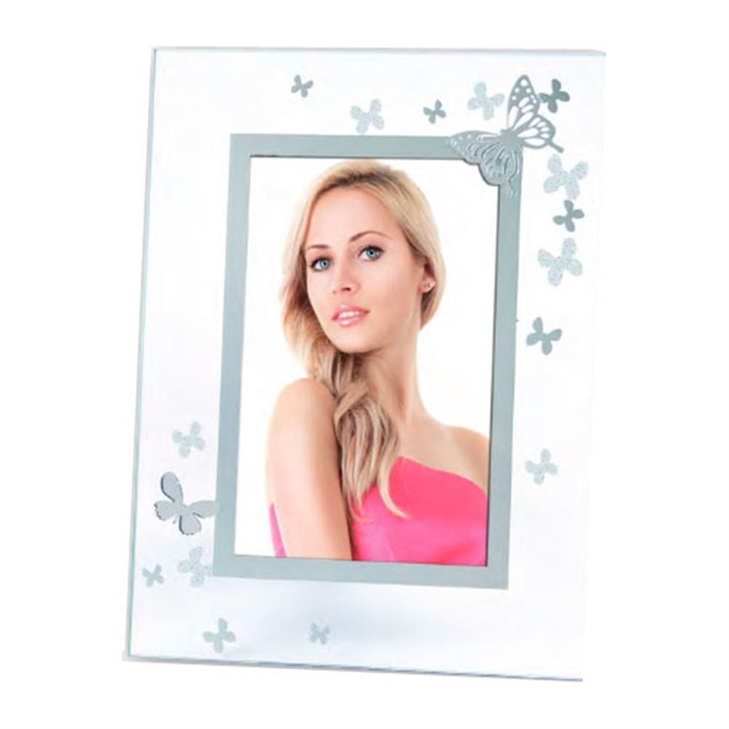 Butterfly Glass 7×5 Photo Frame