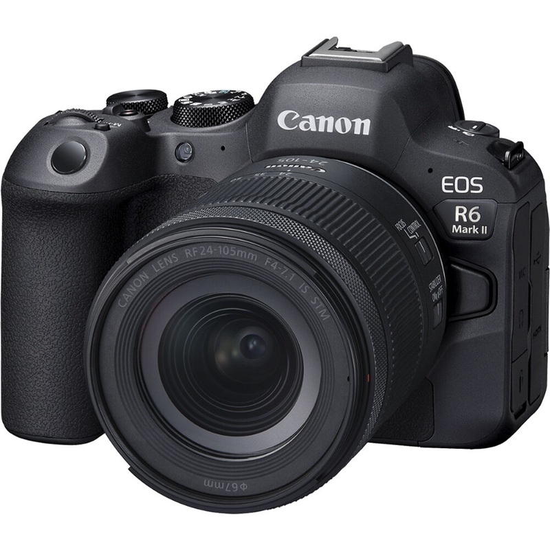 Canon EOS R6 Mark II Mirrorless Camera and 24-105mm f/4-7.1 Lens – 5666C018
