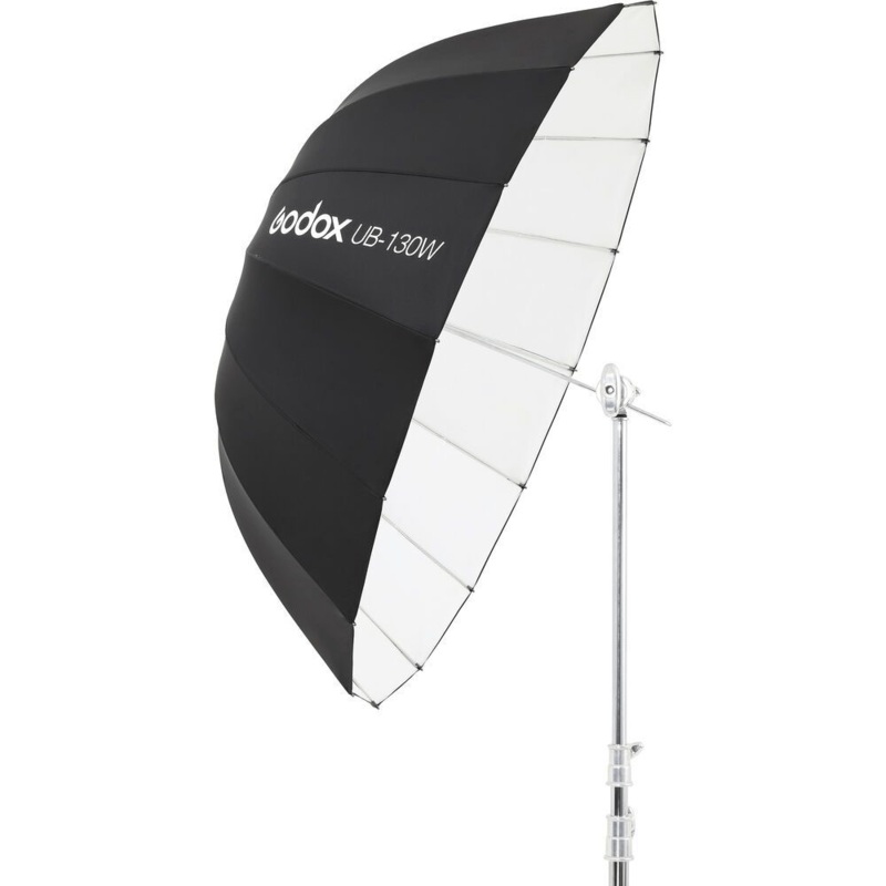 GODOX 51″ (130CM) WHITE PARABOLIC UMBRELLA