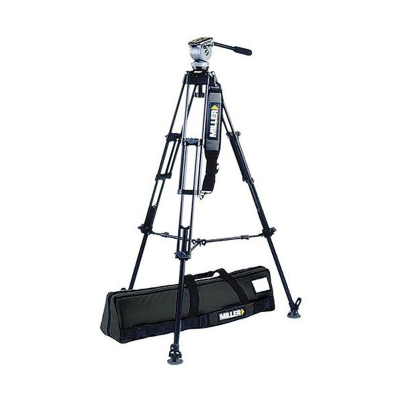 Miller 850 DS20 Toggle 2 Stage Alloy Mid-Level Spreader Tripod Kit