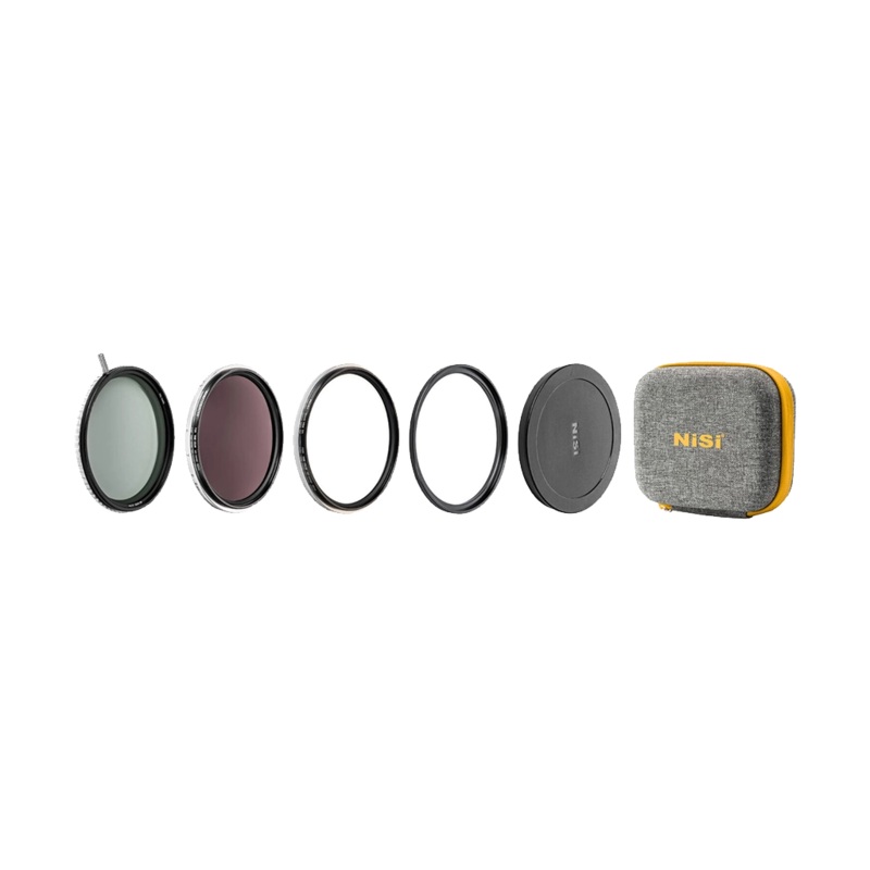 NiSi 95mm Swift VND Mist Kit 1-9 Stops (1-5-Stop VND, 4-Stop ND, Black Mist 1/4)