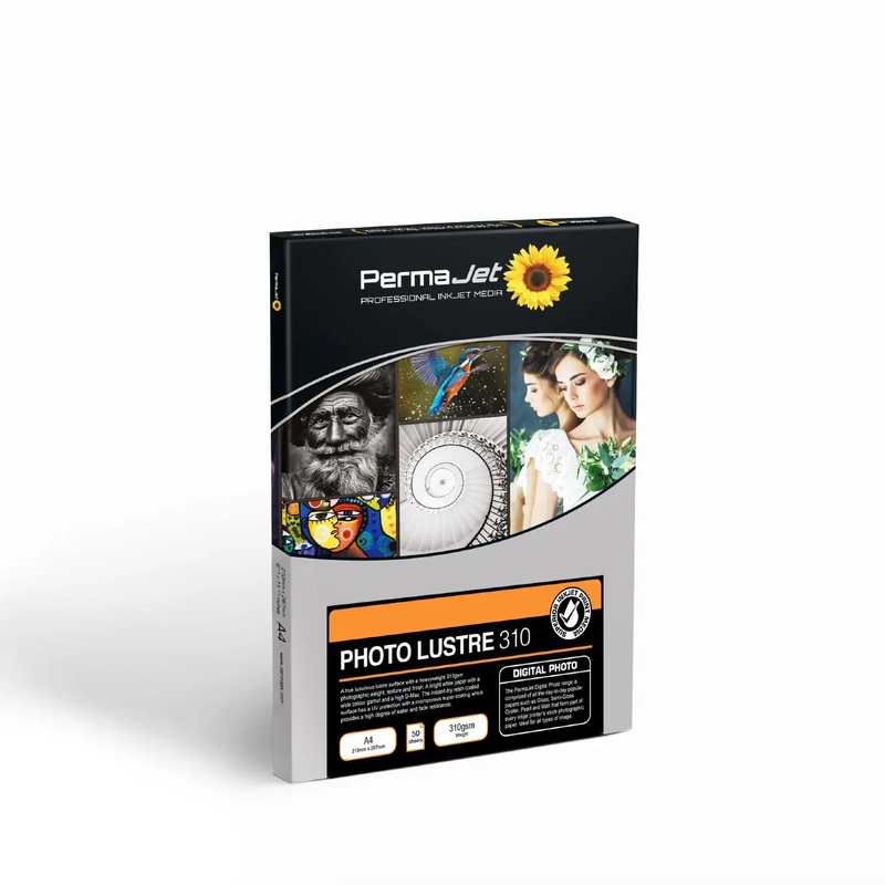 PermaJet Photo Lustre 310 – A4 Photo Paper (50 Sheets)