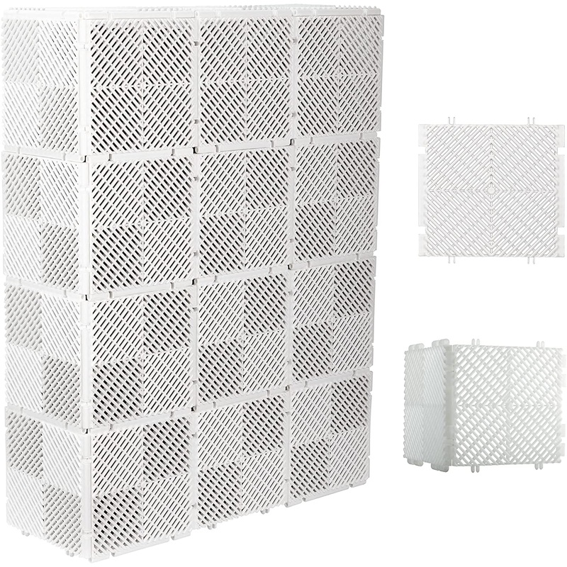 Ready Covers EZ Vented Radiator Protective Heating Connect Cover (30, White)
