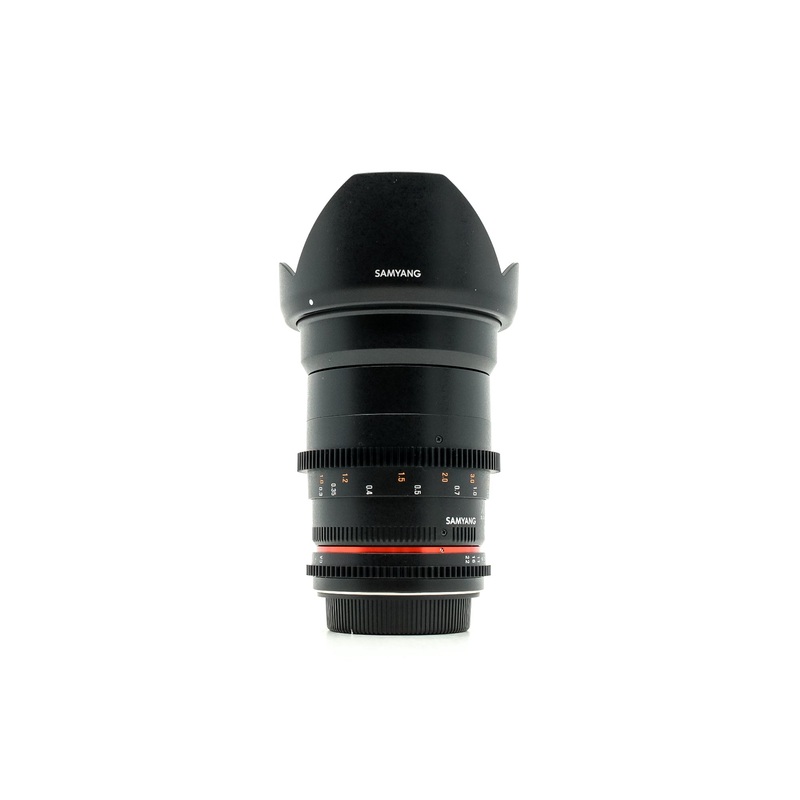 Samyang 35mm T1.5 Cine VDSLR MK2 – Canon EF Fit