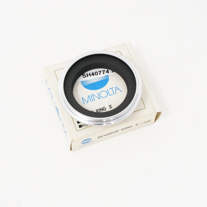Used Minolta Reverse Ring II for Macro, Minolta MD (Boxed SH40774)