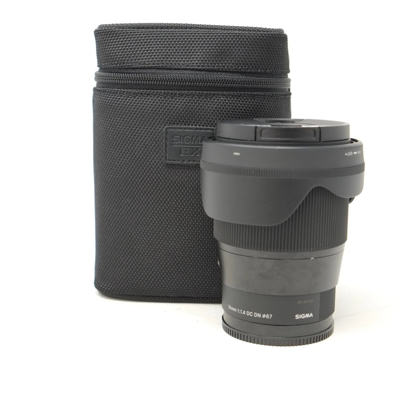 Used Sigma 16mm f/1.4 DC DN Contemporary Lens – Sony E (SH43117)