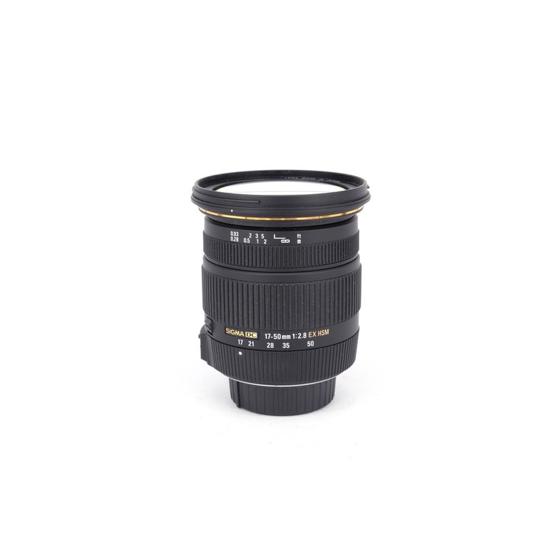 Used Sigma 17-50mm f/2.8 EX DC HSM OS Nikon Fit Lens