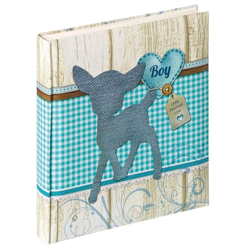 Walther Dinky Baby Traditional Photo Album – 50 Sides – Blue