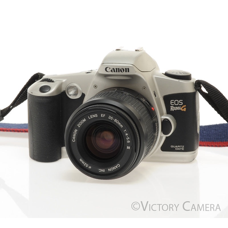 Canon EOS Rebel G 35mm Autofocus Film Camera w/ 35-80mm Zoom Lens [EXC]