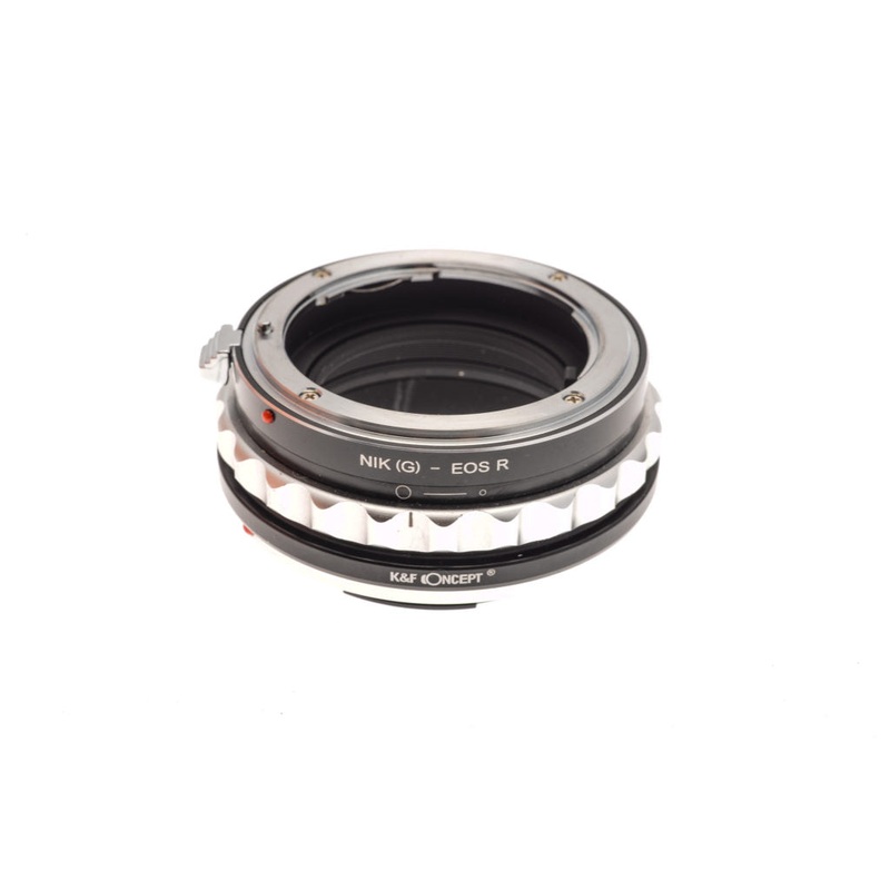 K&F Lens Mount Adapter for Nikon G Lenses to Canon EOS R Camera Body