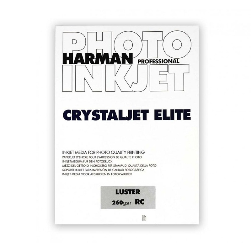 Papel Ilford Luster Harman CristalJet 8X10″ 25 Hojas