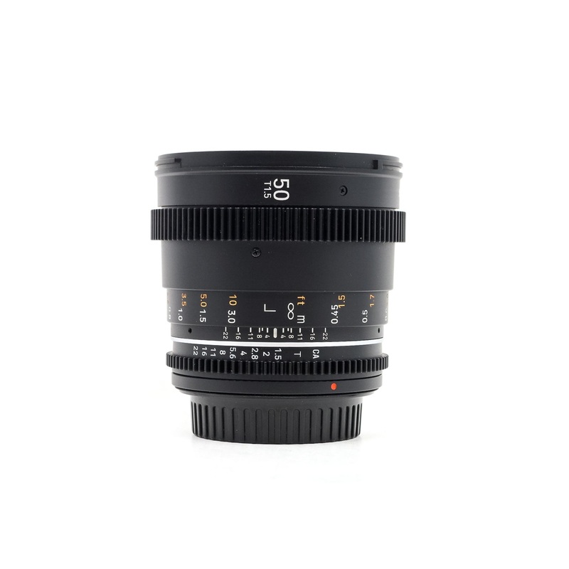 Samyang 50mm T1.5 Cine VDSLR MK2 – Canon EF Fit