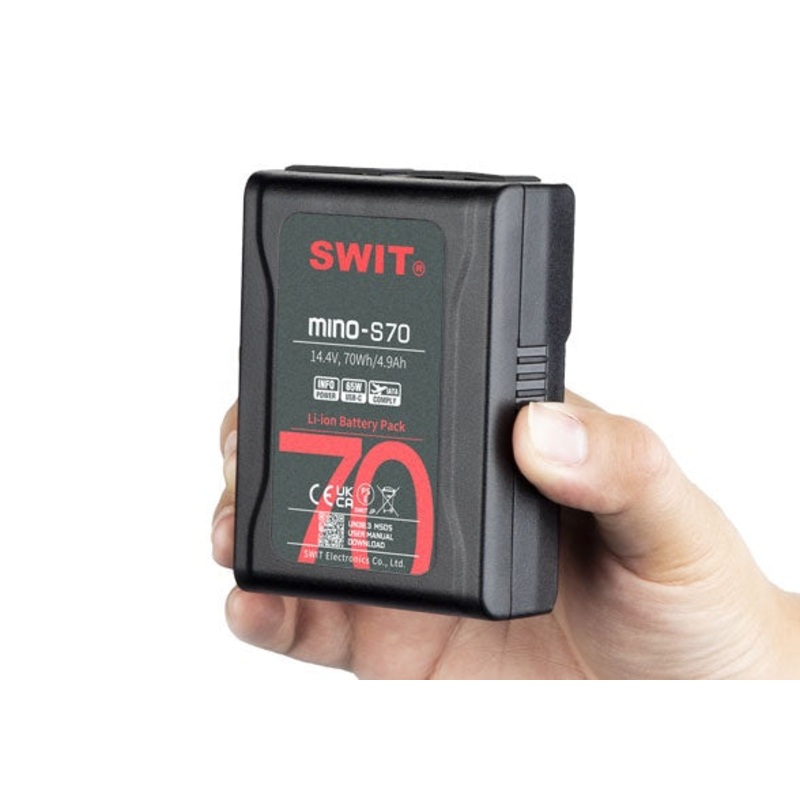 SWIT MINO S70 POCKET V-MOUNT BATTERY PACK 70WH