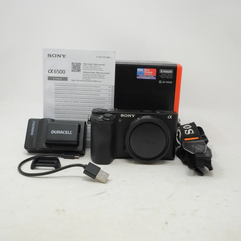 Used Sony A6500 Camera Body – Boxed (SH43168)