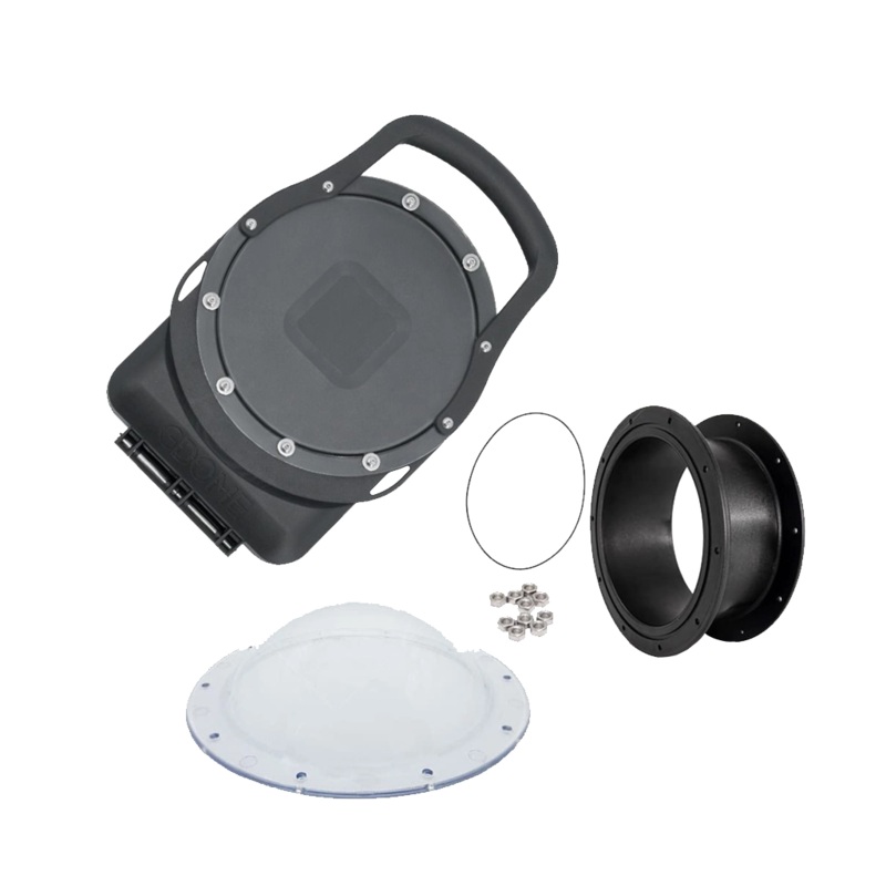GDome Mobile PRO Edition Professional Underwater Camera Housing with 80mm Lens Port Extension