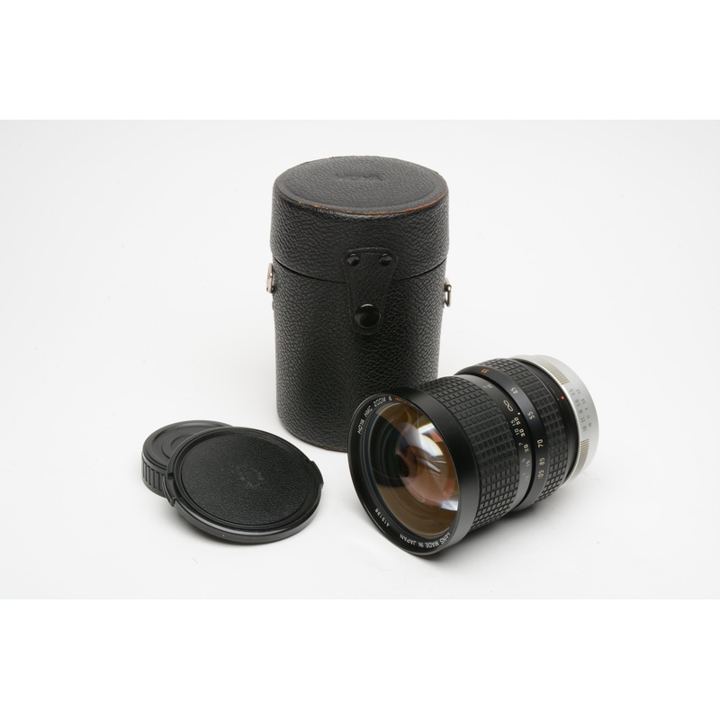 Hoya 35-105mm f3.5 2-touch PK Mount Macro zoom lens, Cool Lens w/case *Read