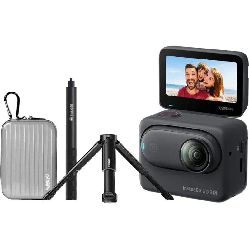 Insta360 GO 3S Midnight Black 128GB Premium Kit